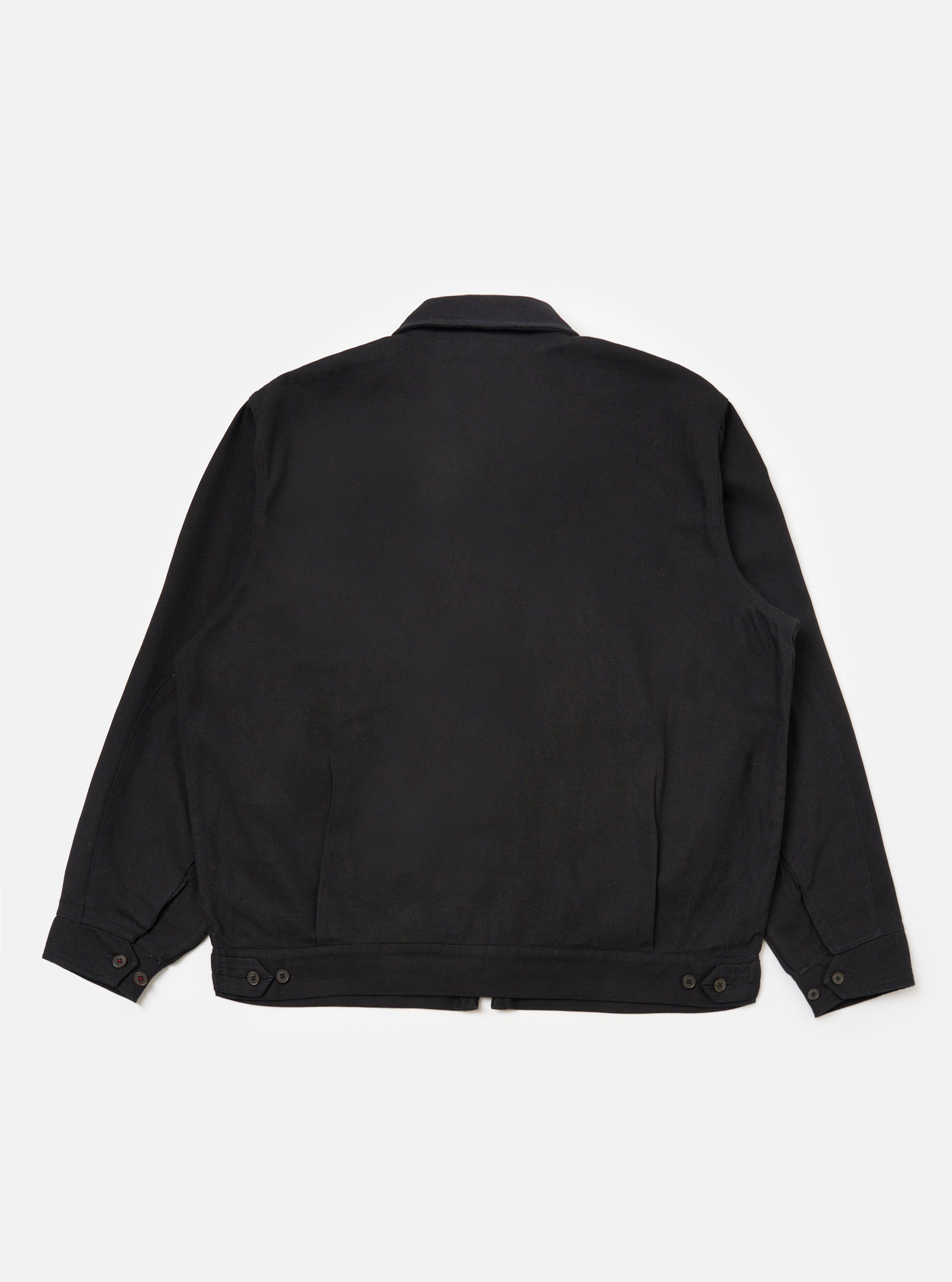 Black Organic Canvas S130 Jacket