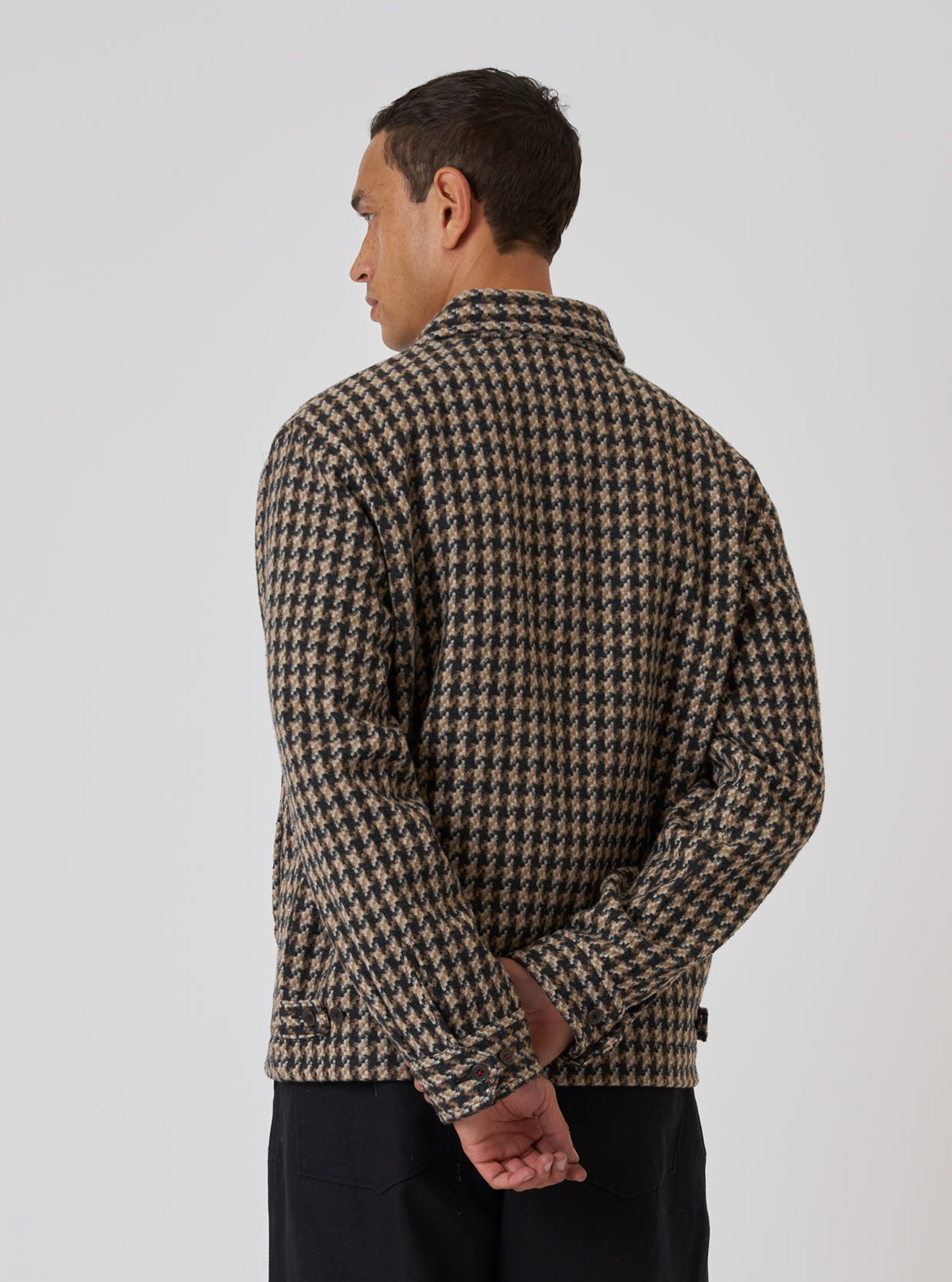 Sand Cortina Tweed Windcheater