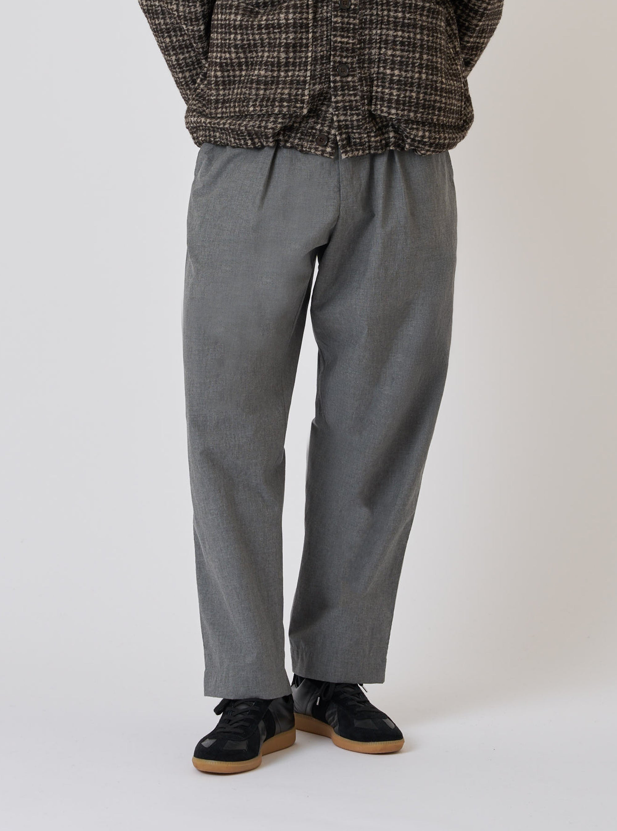 Charcoal Organic Chambray Oxford Pant