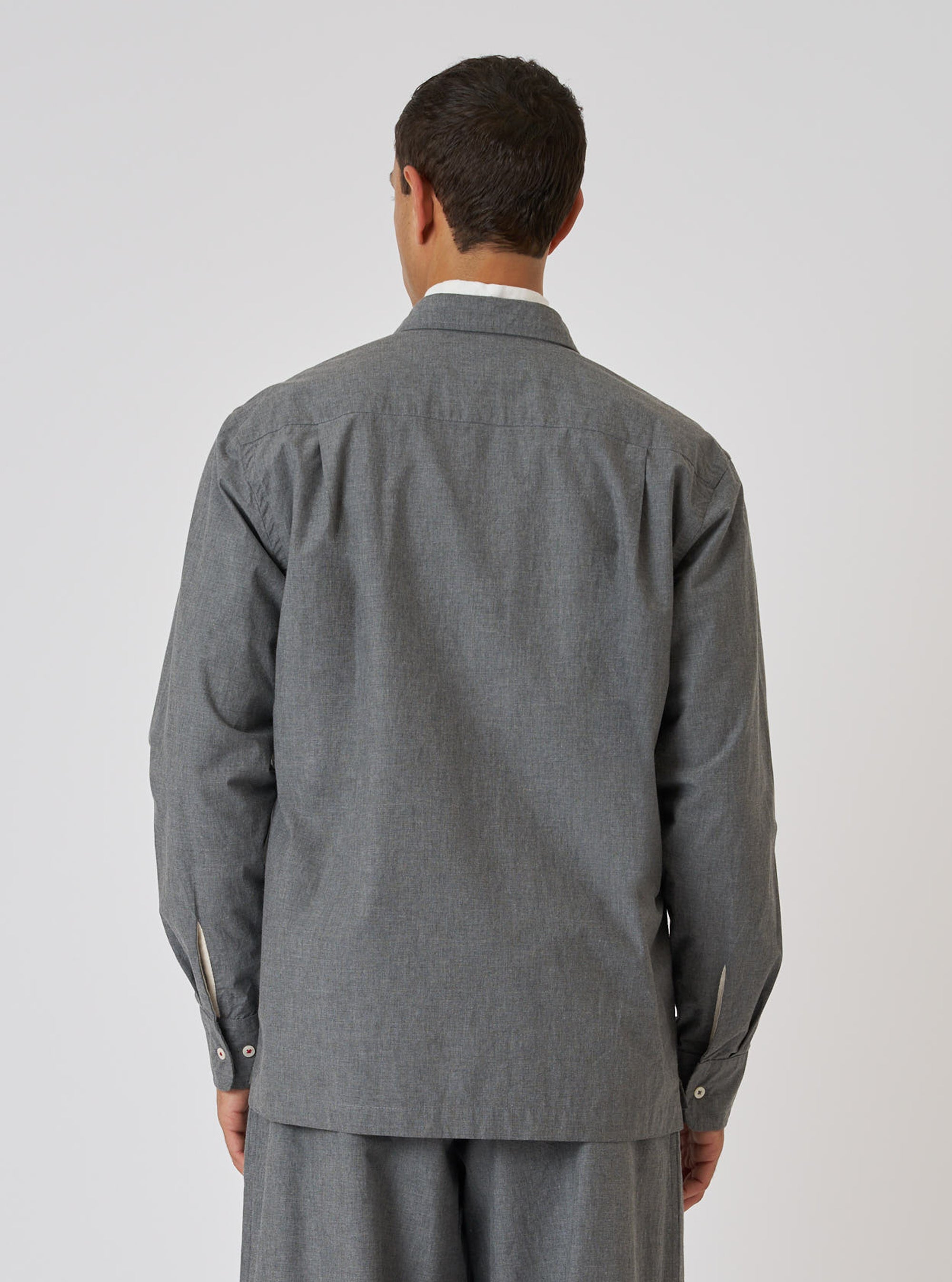 Charcoal Organic Chambray Lucky Shirt