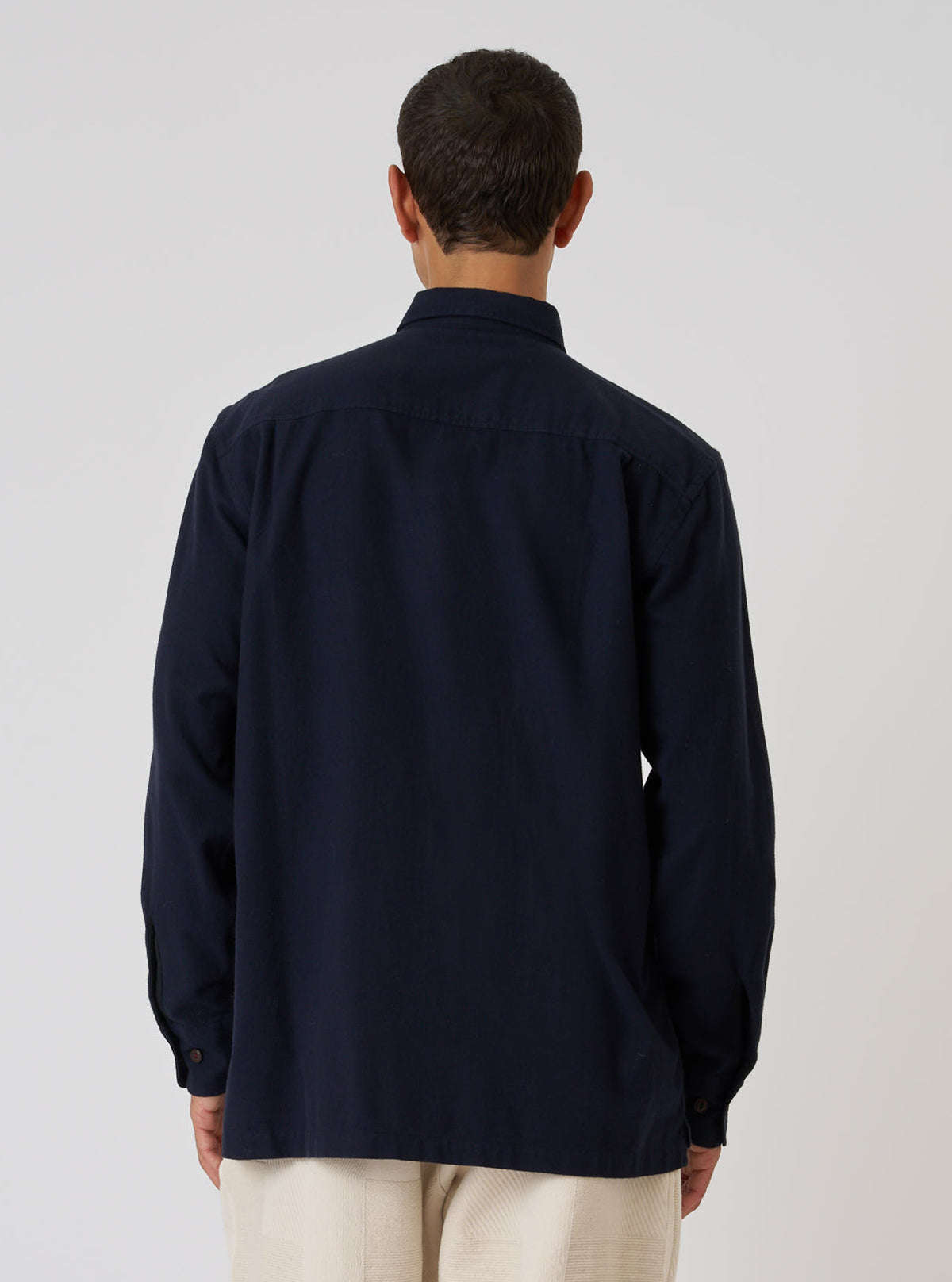 Dark Navy Sid Flannel CPO Shirt