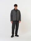 Grey/Blue Jacquard Weave Field Jacket