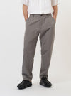 Mid Grey Linen Slub Weave Dizzy Trouser