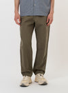 Olive Linen Slub Weave Dizzy Trouser