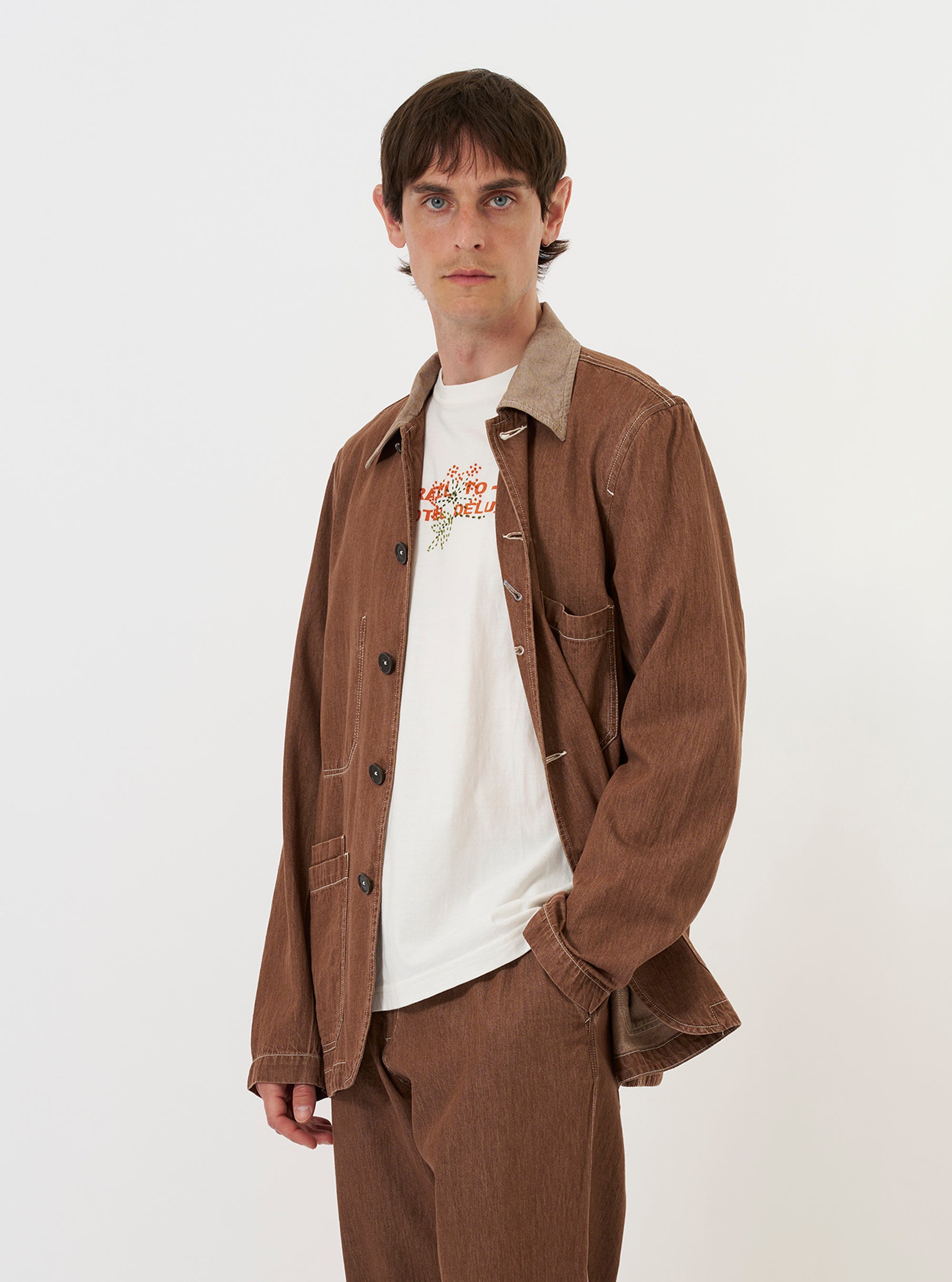 Brown Meco Denim OG Bakers Jacket