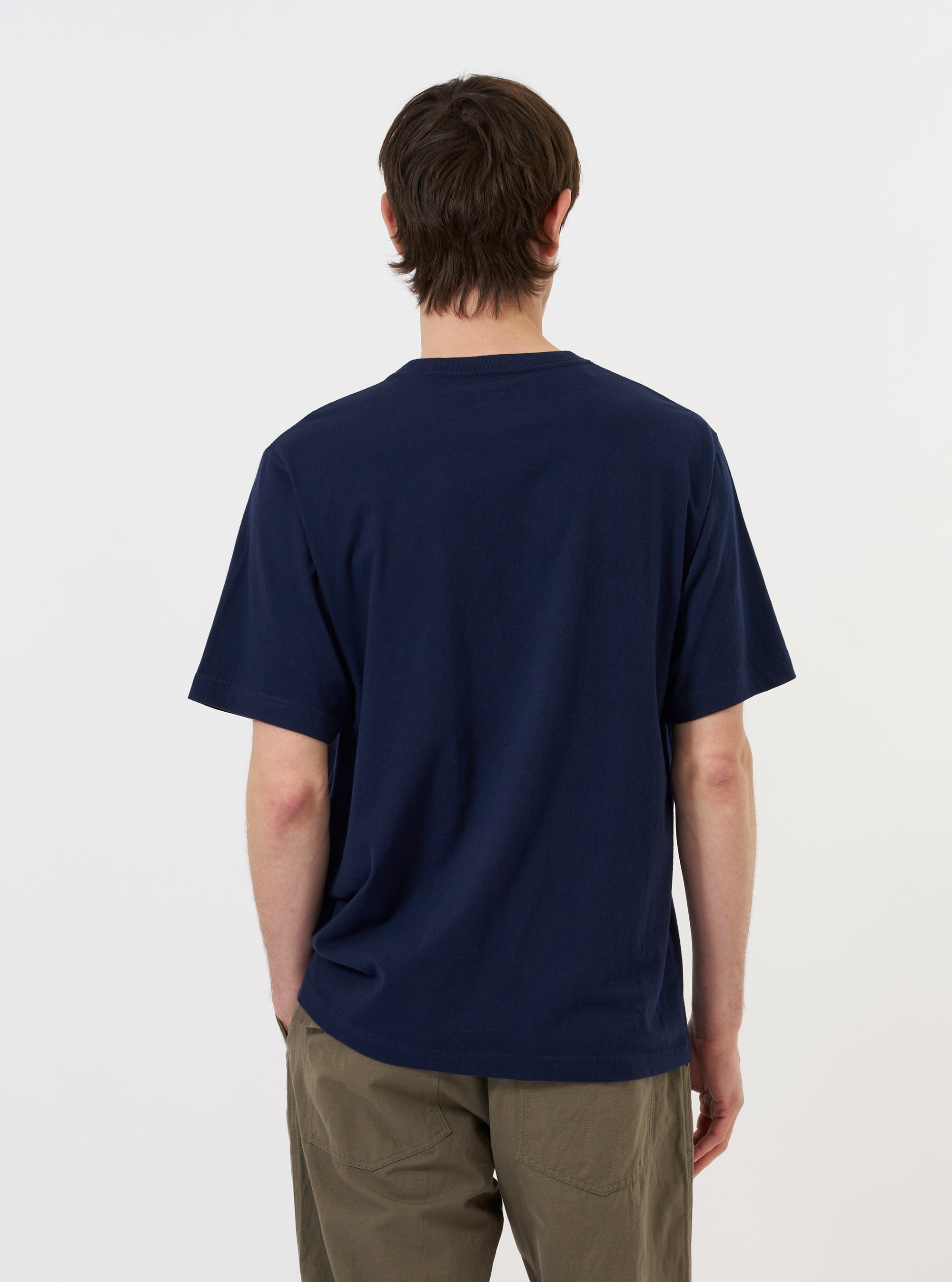 Navy Single Jersey Multi UW Print Multi UW Print Tee