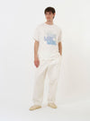Ecru Single Jersey Multi UW Print Multi UW Print Tee