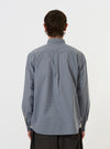 Pale Blue Check Plaid Lazy Day Shirt