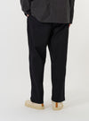 Black Broadcloth Oxford Pant