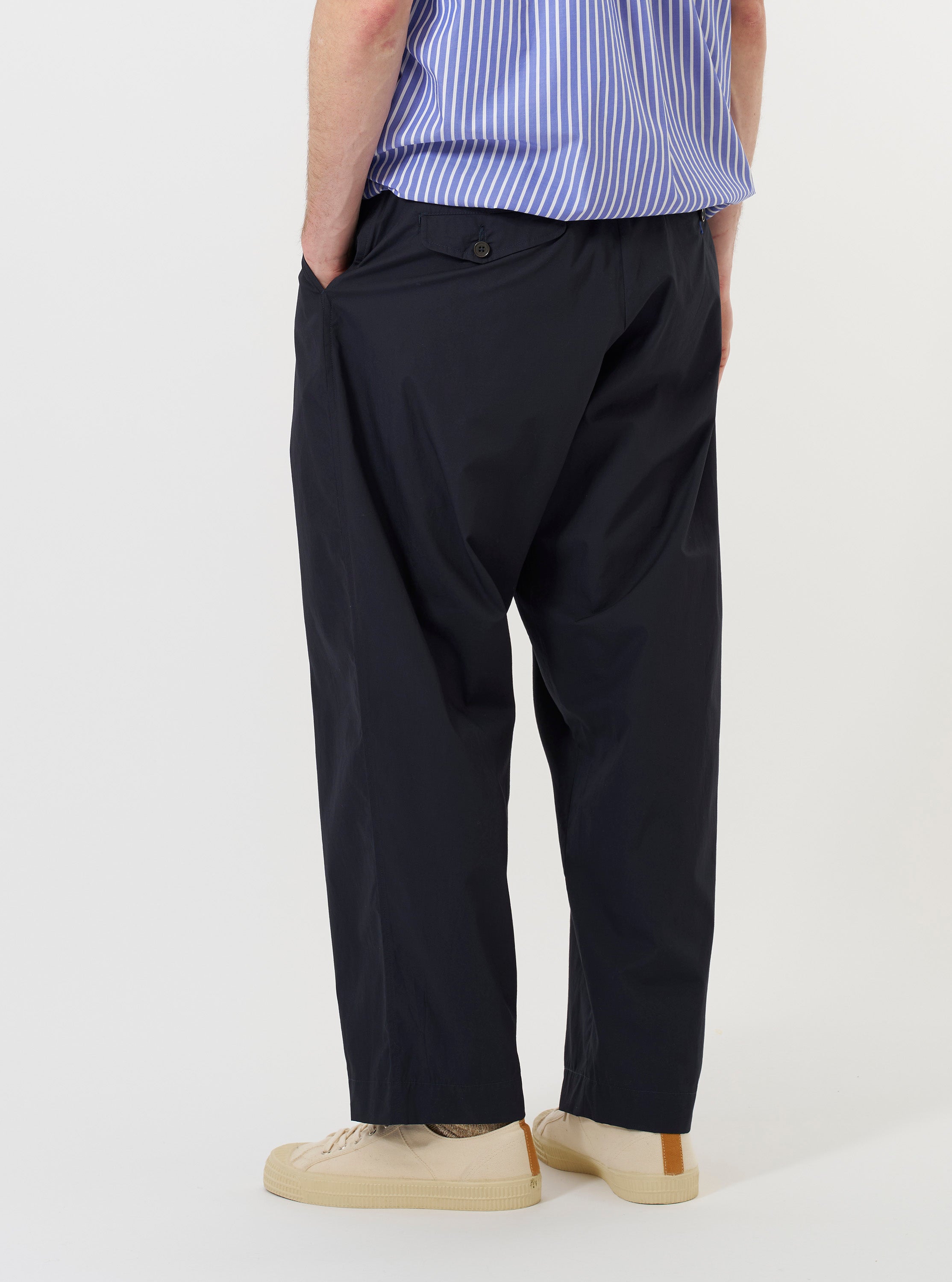 Navy Broadcloth Oxford Pant – Universal Works