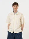 Ecru Broadcloth Camp Shirt