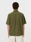 Olive Broadcloth Ewan Shirt
