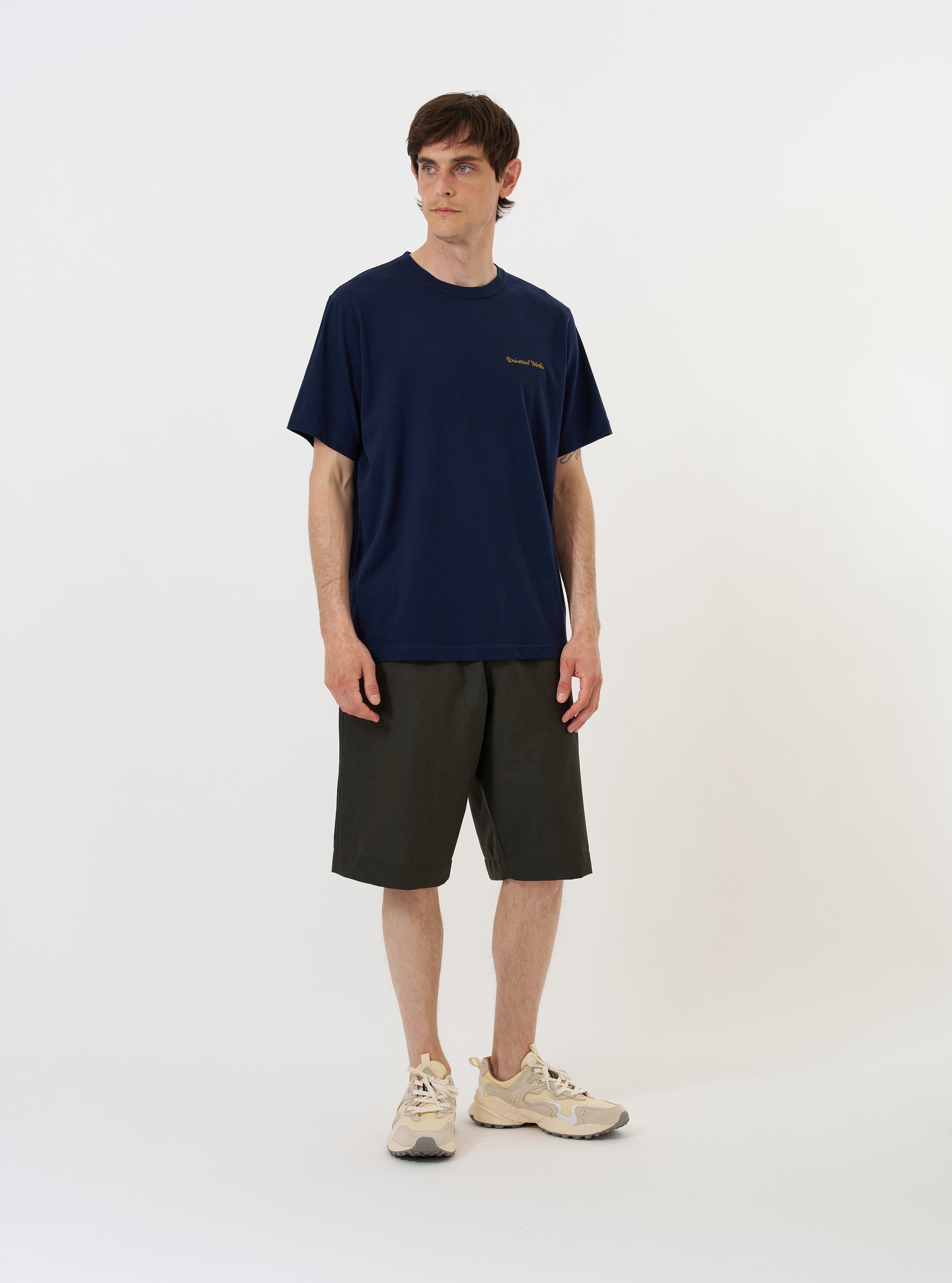 Navy Single Jersey Wish Wish You Were Here Tee