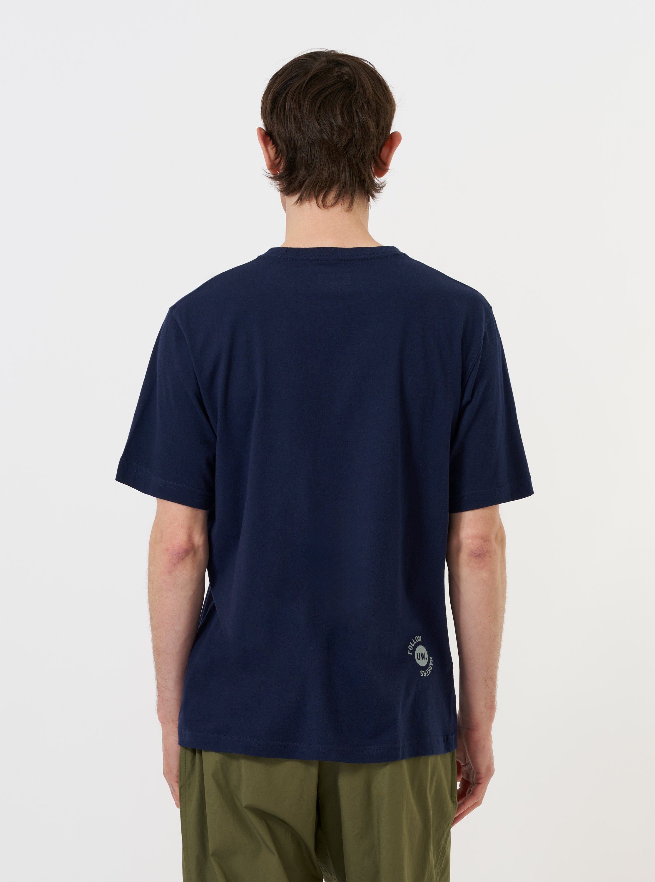 Men's Navy Single Jersey Trail Trail To Hotel Delux Tee