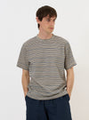 Grey OS Stripe Jersey Core Tee