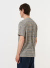 Grey OS Stripe Jersey Core Tee