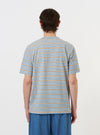 Pale Blue OS Stripe Jersey Core Tee