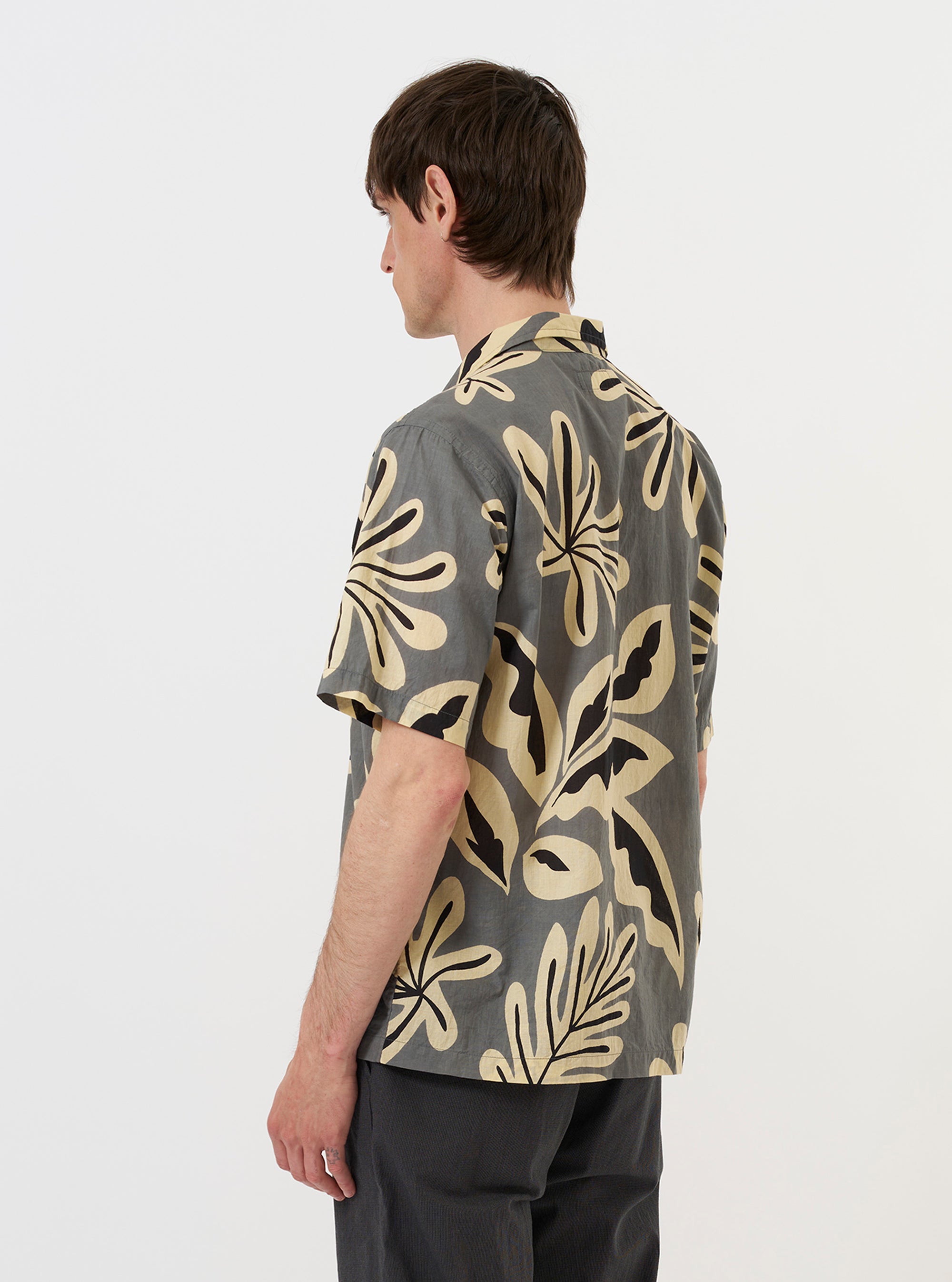 Grey Baja Print Road Shirt