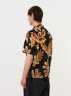 Black Baja Print Road Shirt