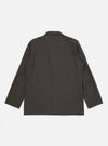 Brown Marl Tropical Suiting Two Button Jacket