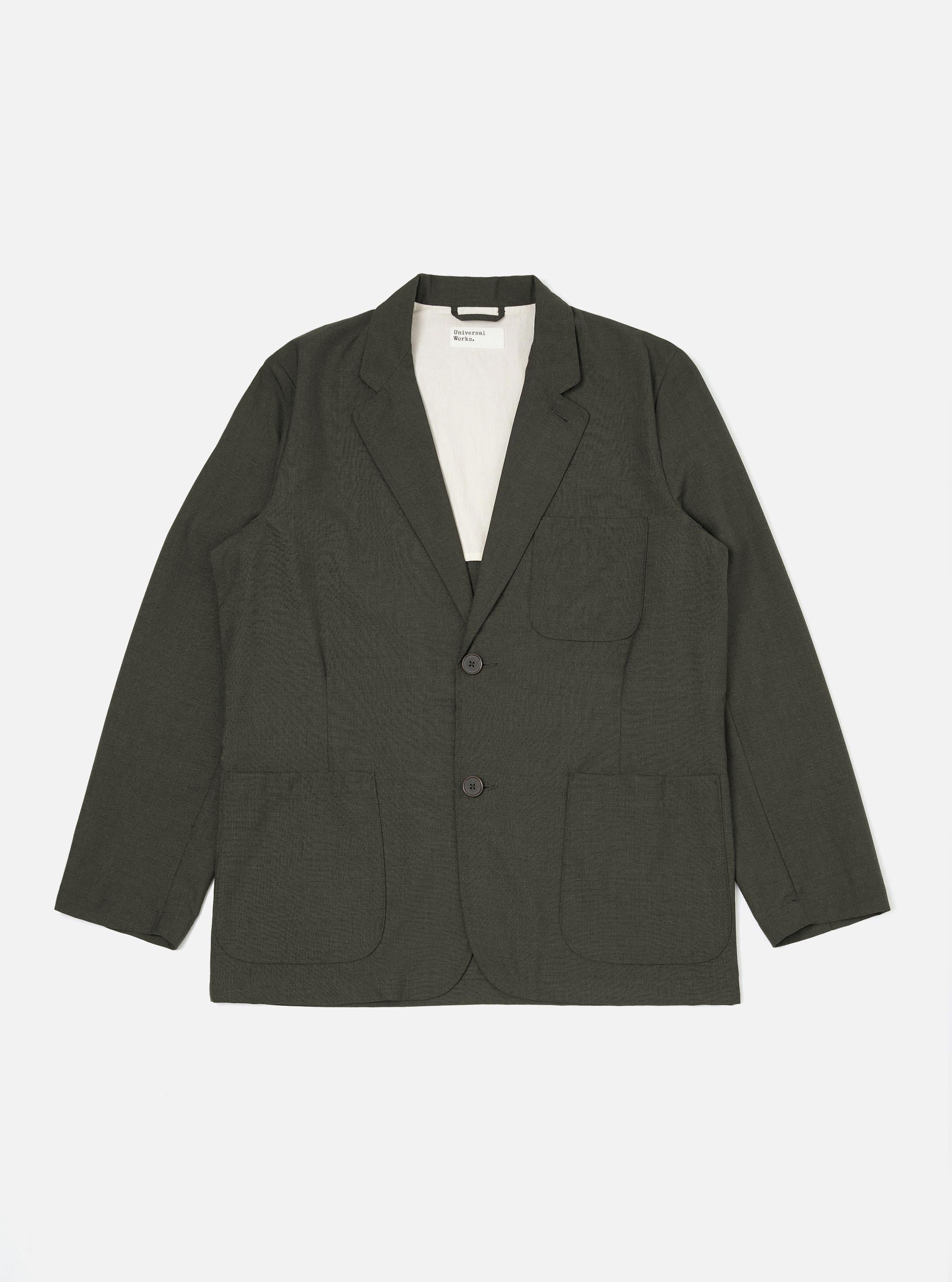 Men's Bakers Chore Jacket | Black | Twill | Universal Works