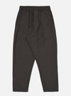 Brown Marl Tropical Suiting Pleated Track Pant