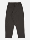 Brown Marl Tropical Suiting Pleated Track Pant
