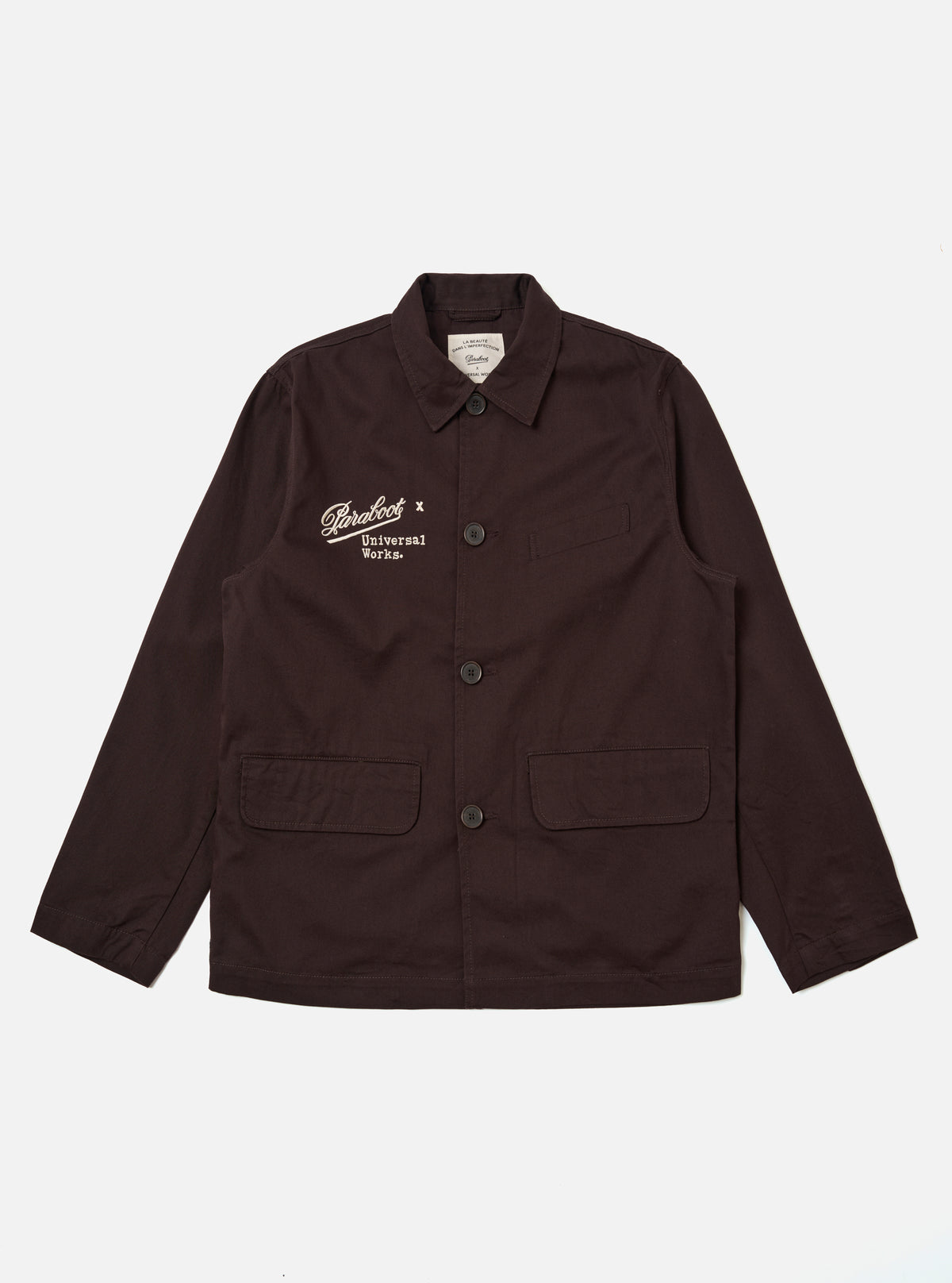 Paraboot x Universal Works Brown Twill Warmus Jacket