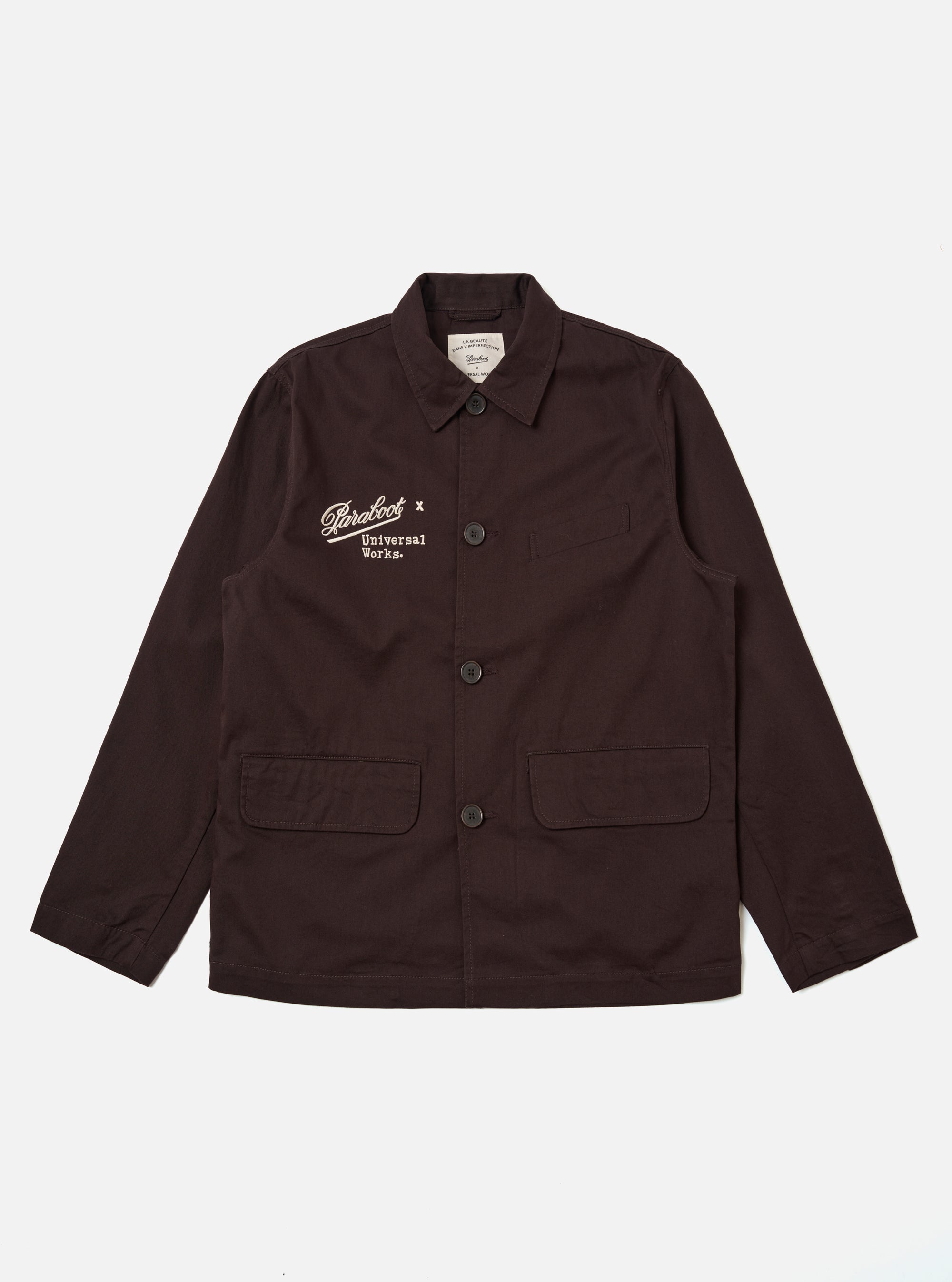 Paraboot x Universal Works Brown Twill Warmus Jacket