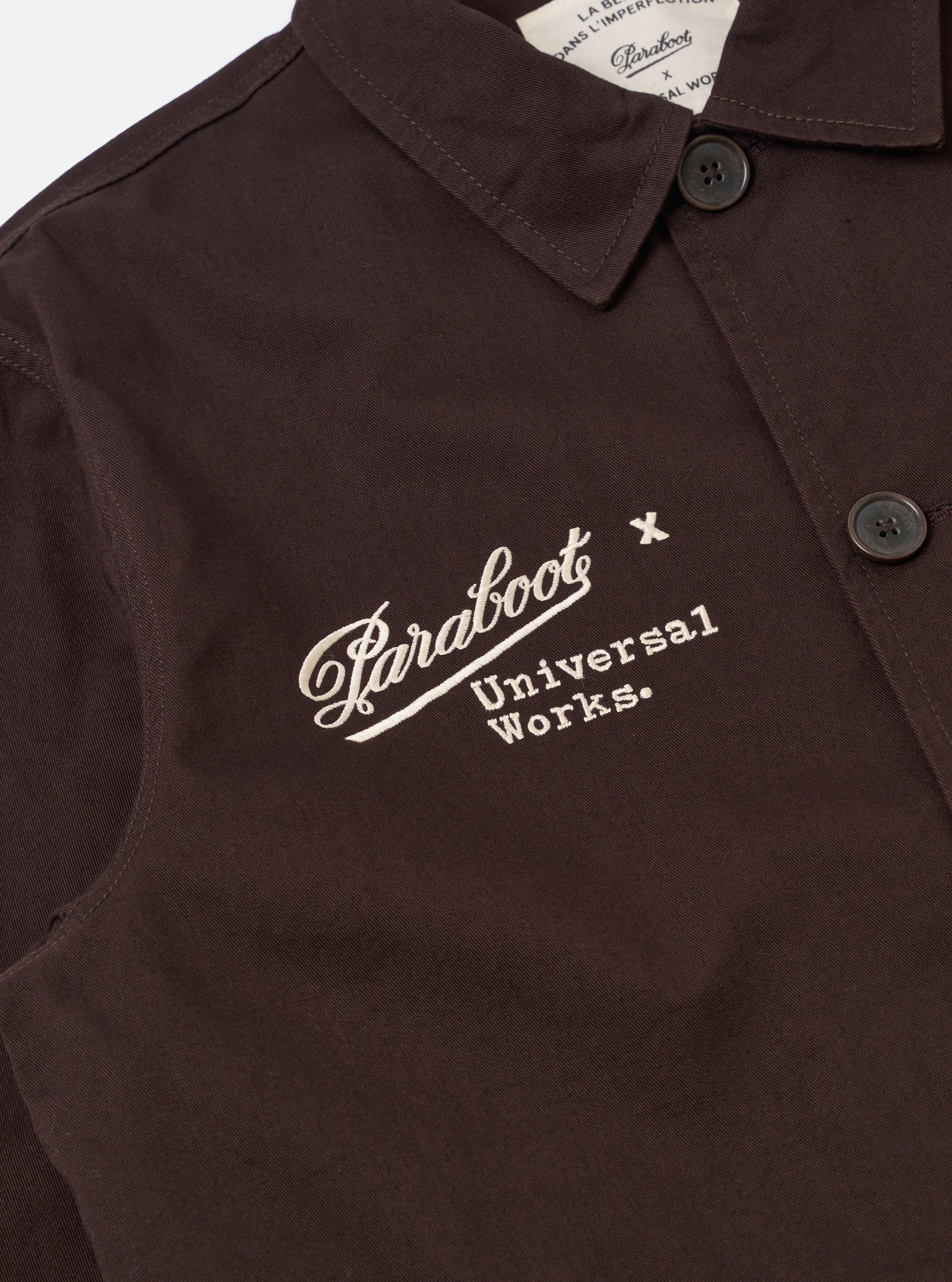 Paraboot x Universal Works Brown Twill Warmus Jacket