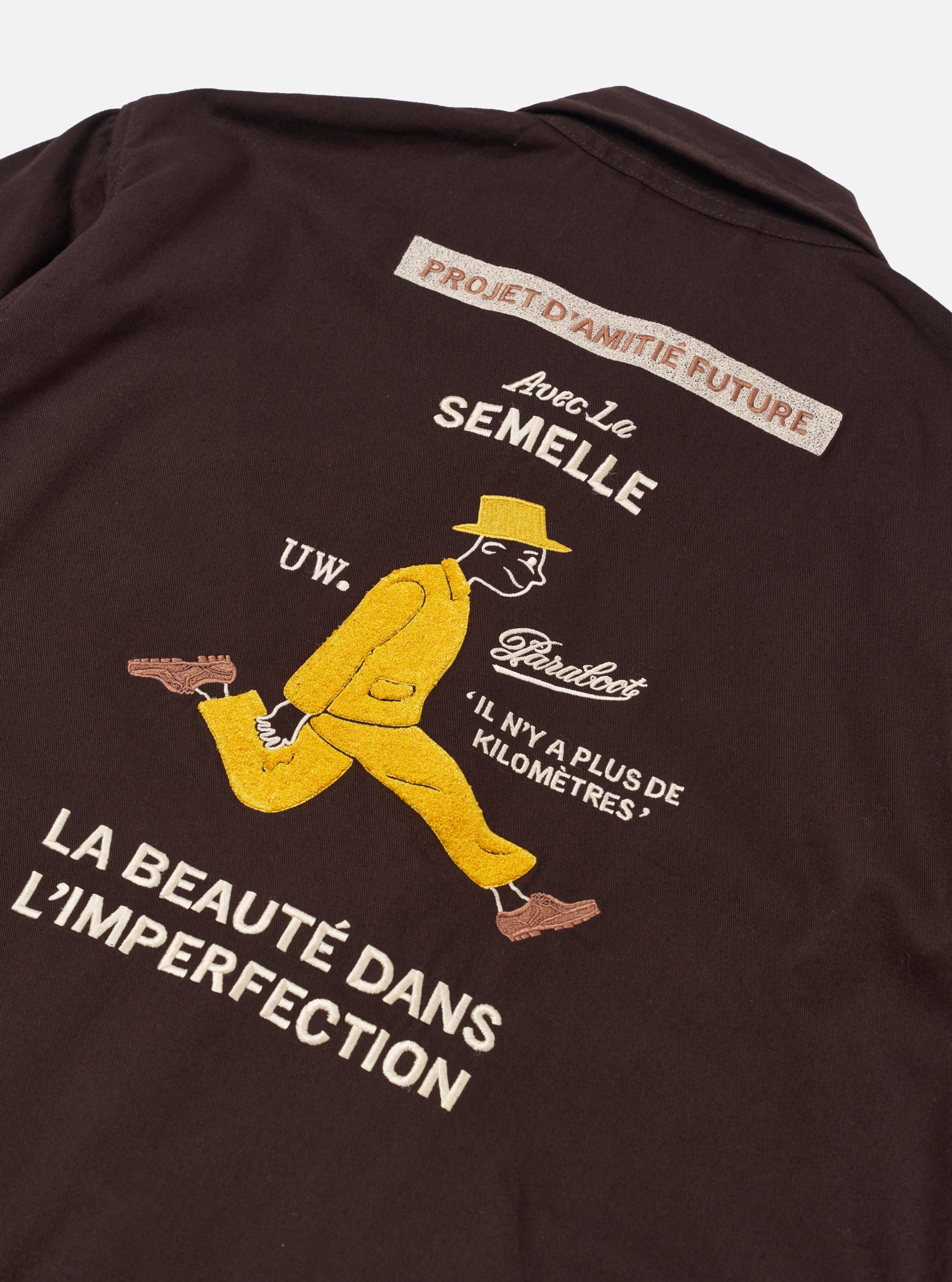 Paraboot x Universal Works Brown Twill Warmus Jacket