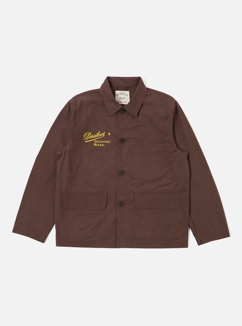 Paraboot x Universal Works Brown Peached Poplin Warmus Jacket
