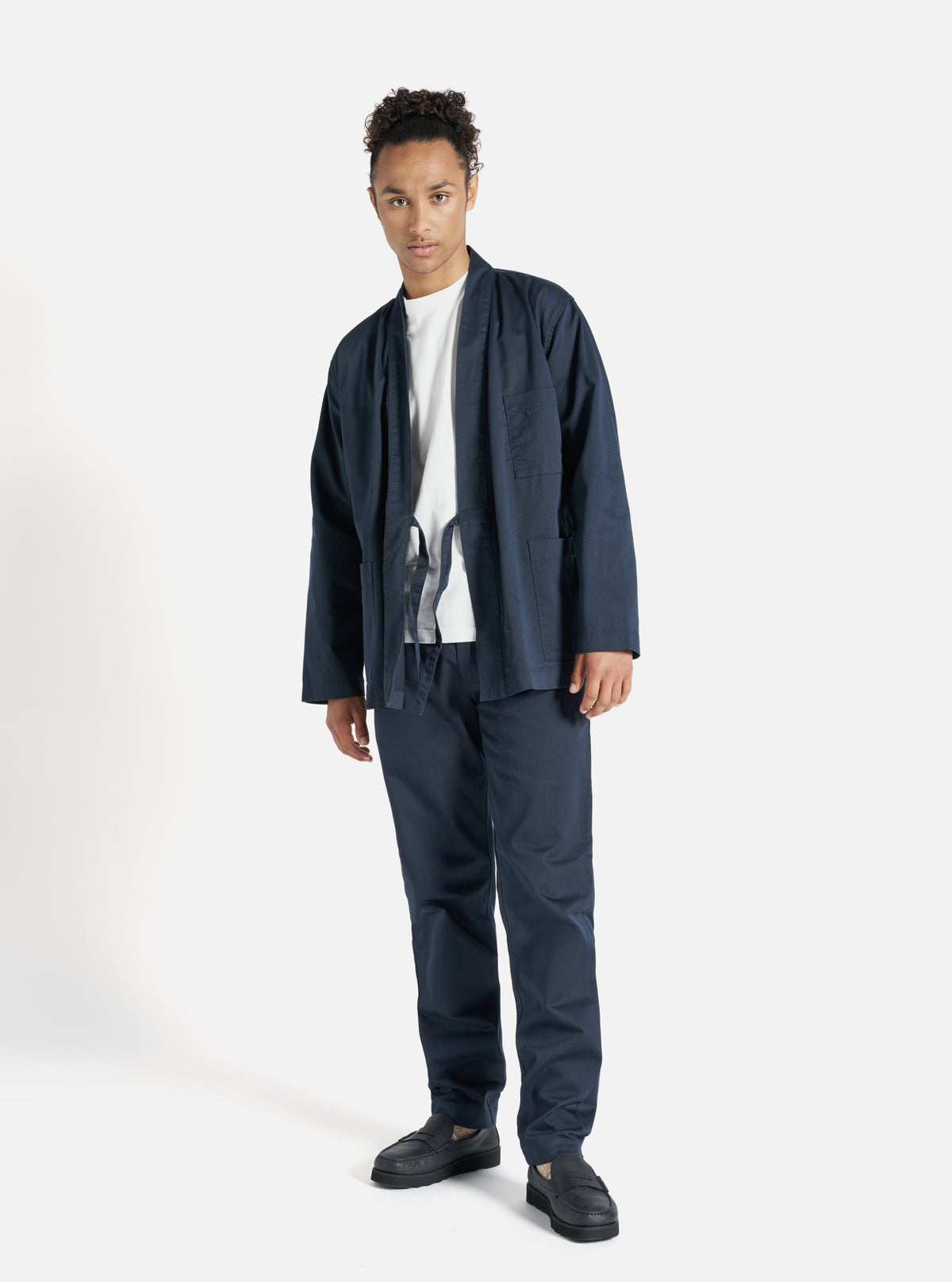 Navy Twill Aston Pant