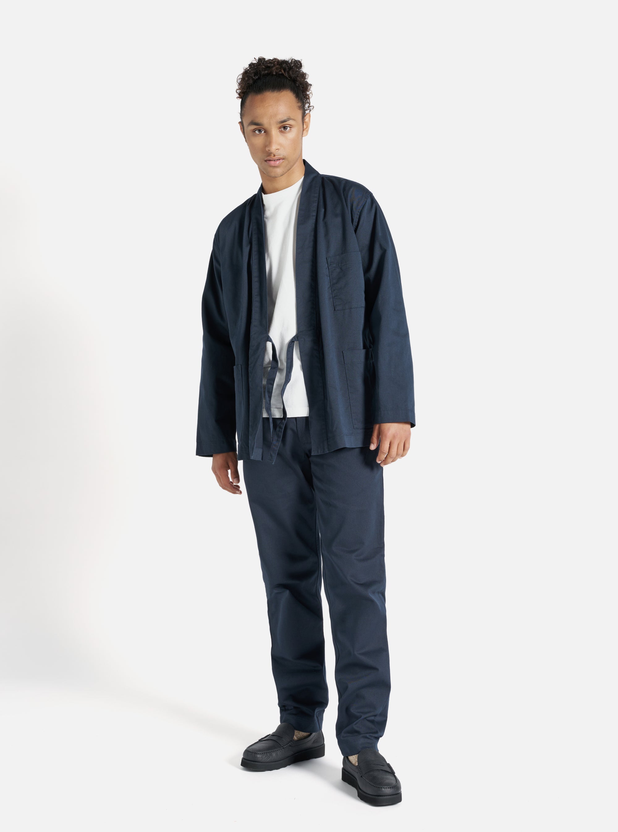 Navy Twill Aston Pant