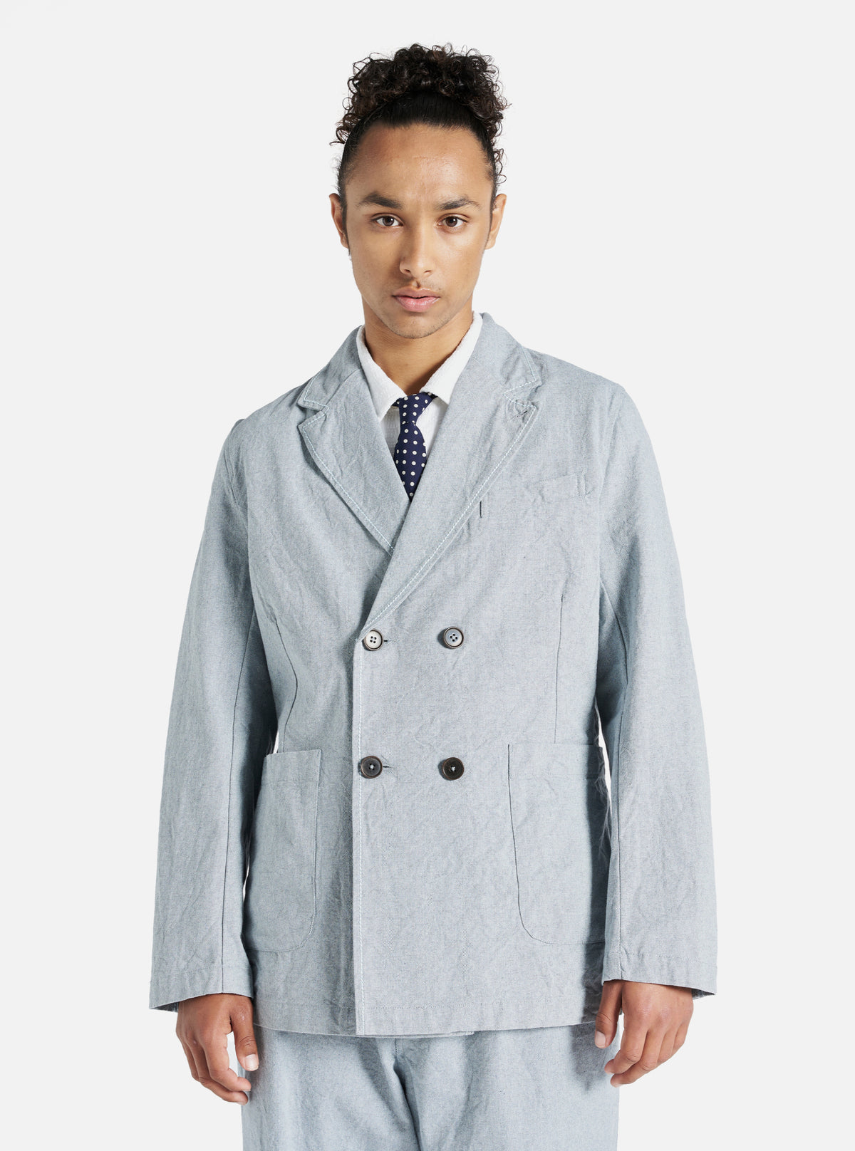 Indigo Reworked Jean Cloth Manor Jacket
