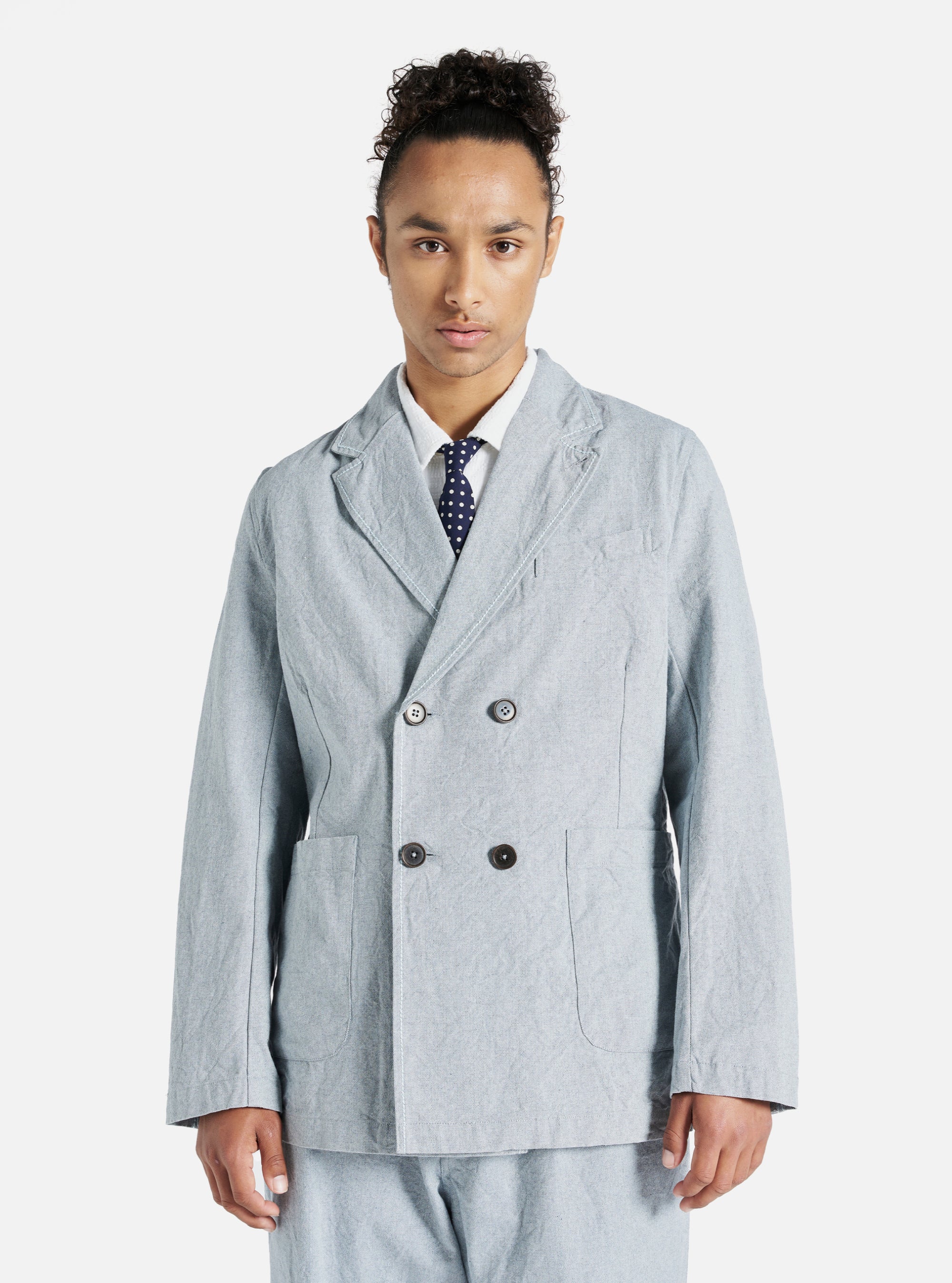 Indigo Reworked Jean Cloth Manor Jacket