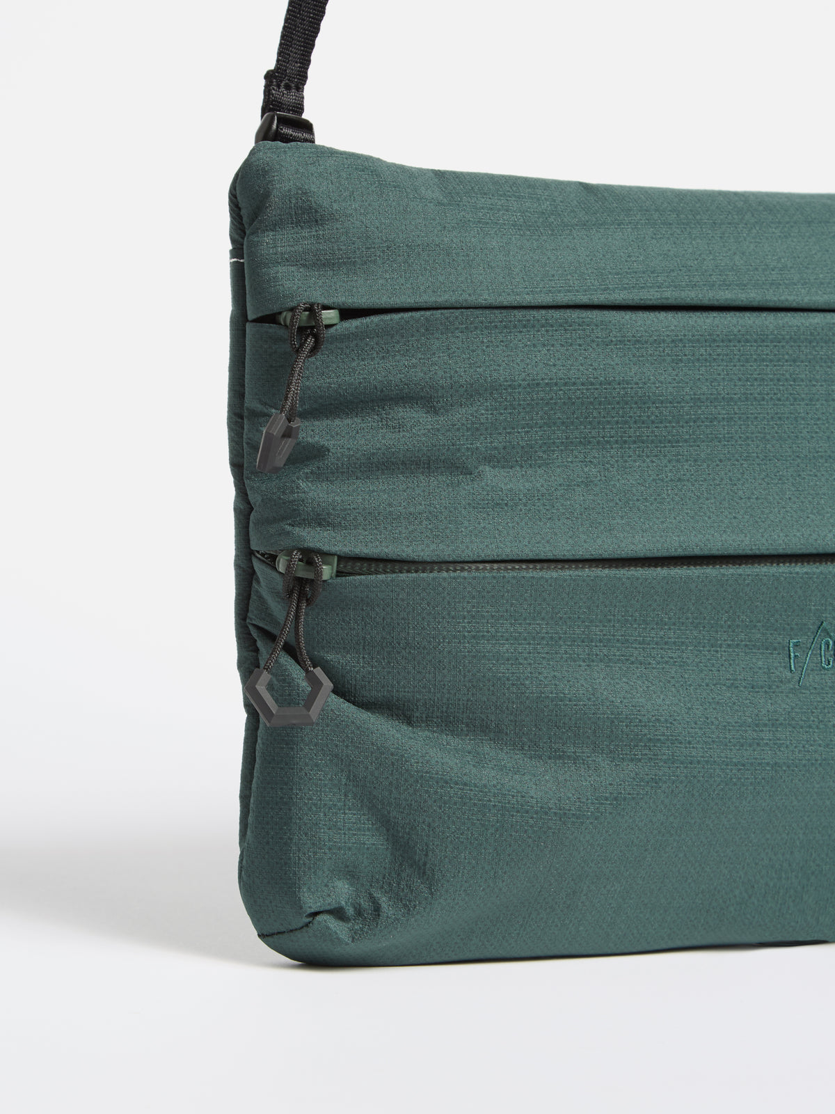 Green Nylon F/CE.® 2.5 Layer Sacoche