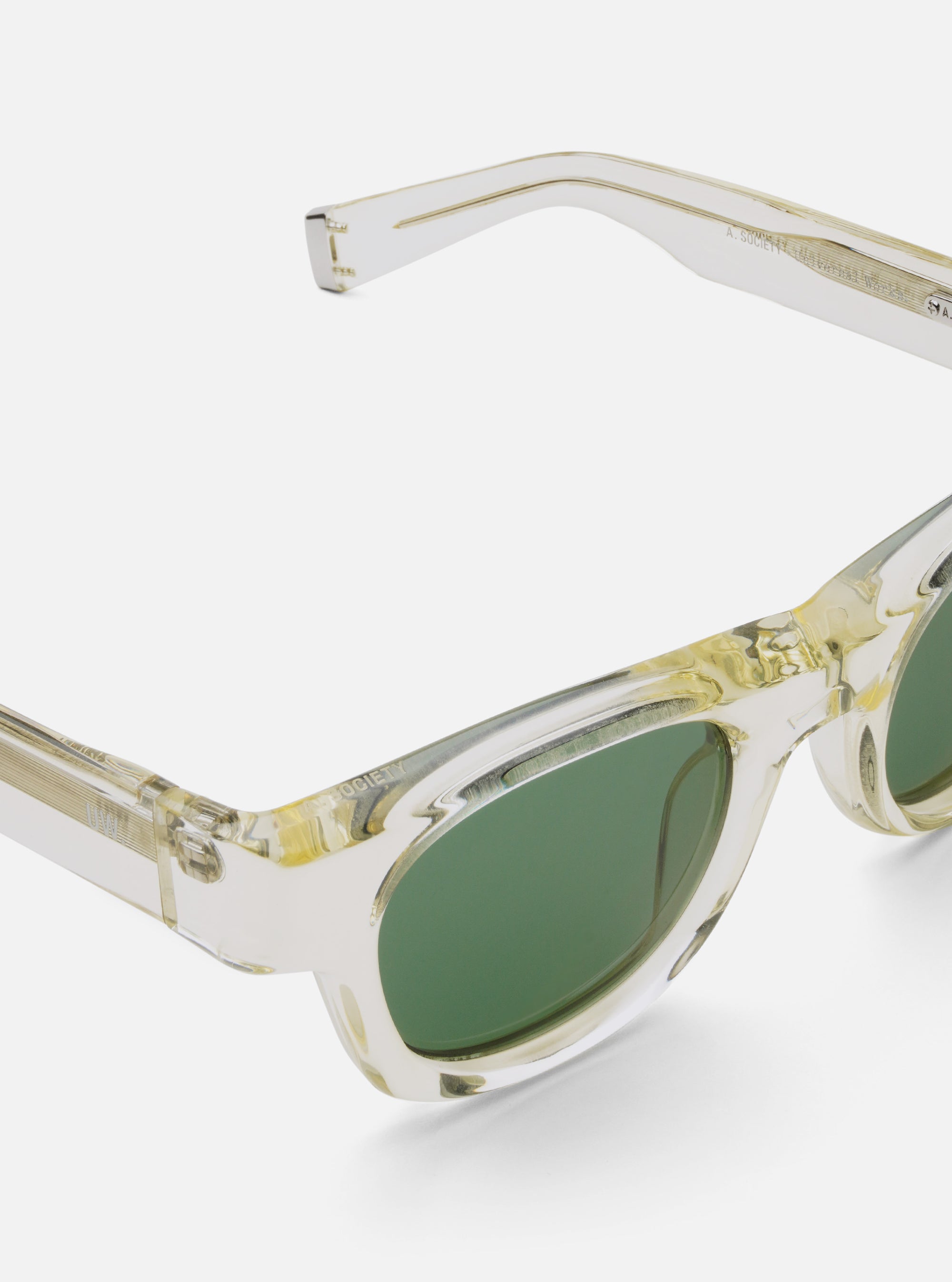 A. SOCIETY x Universal Works Honey Stanley Sunglasses