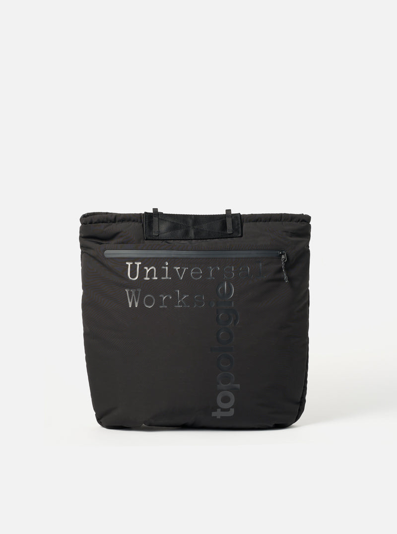 Topologie x Universal Works Black UW Tech Helmet Bag