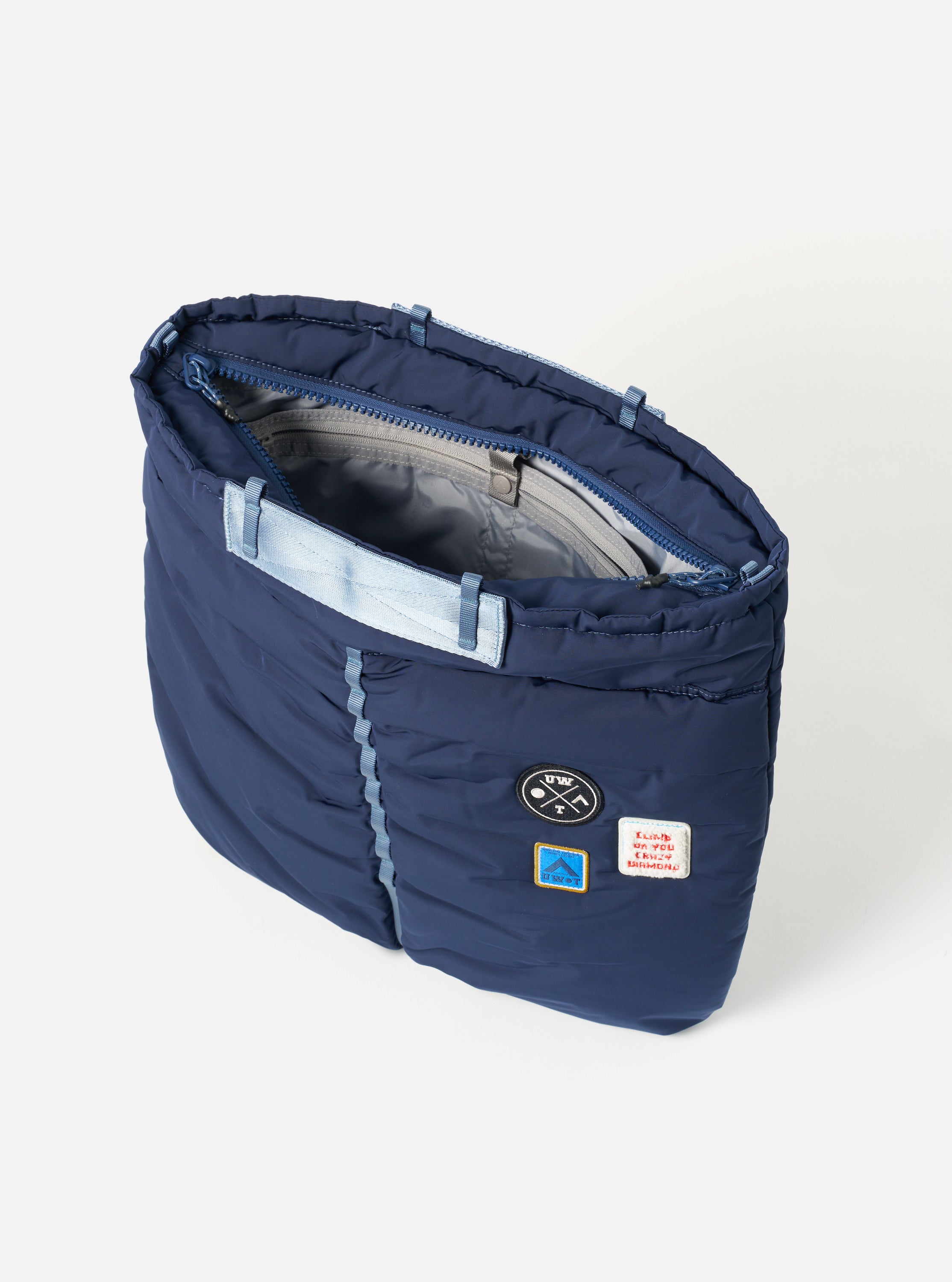 Topologie x Universal Works Insignia Blue UW Tech Helmet Bag Topologie x Universal Works Insignia Blue UW Tech Helmet Bag