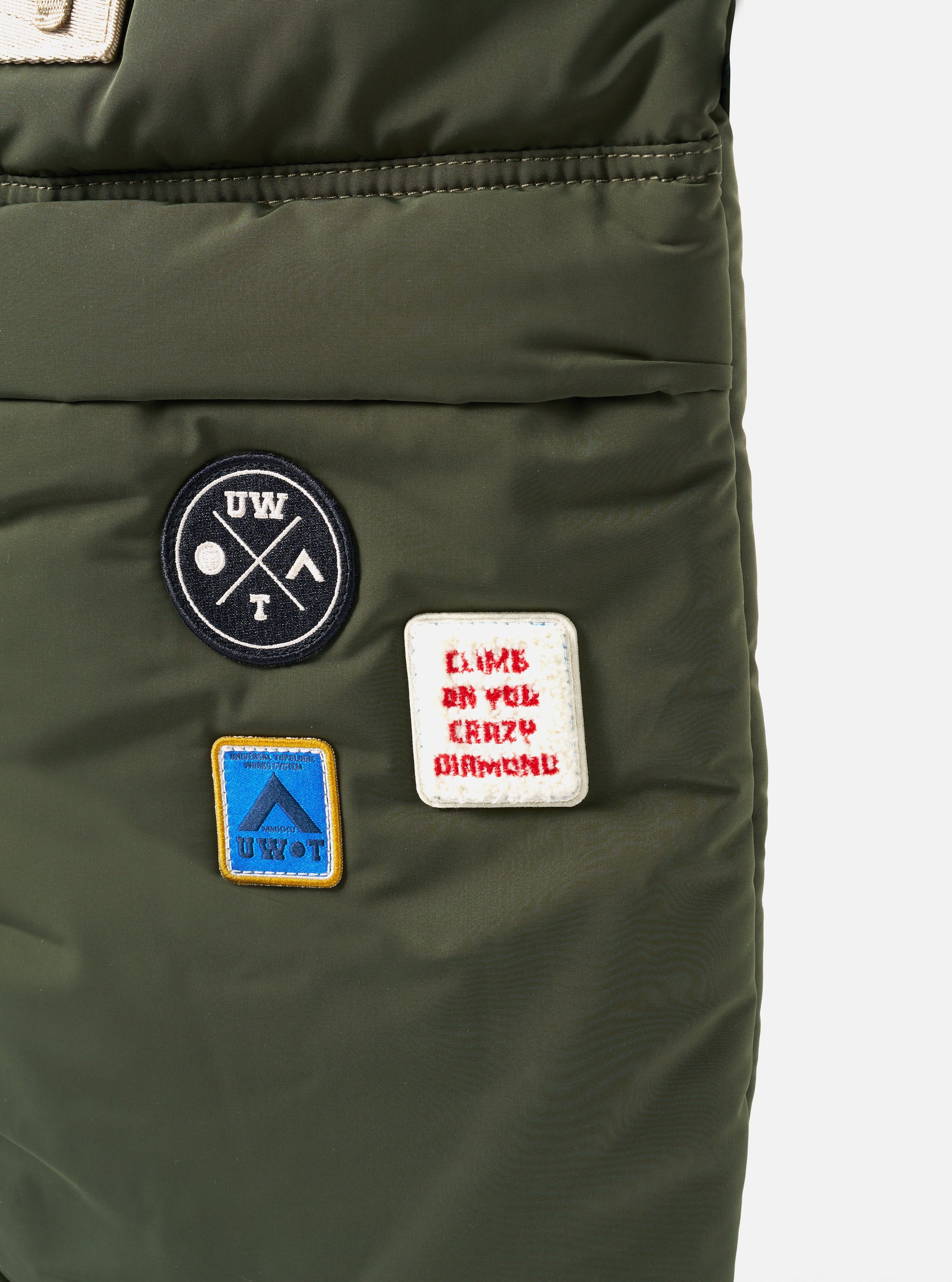 Topologie x Universal Works Rifle Green UW Tech Helmet Bag