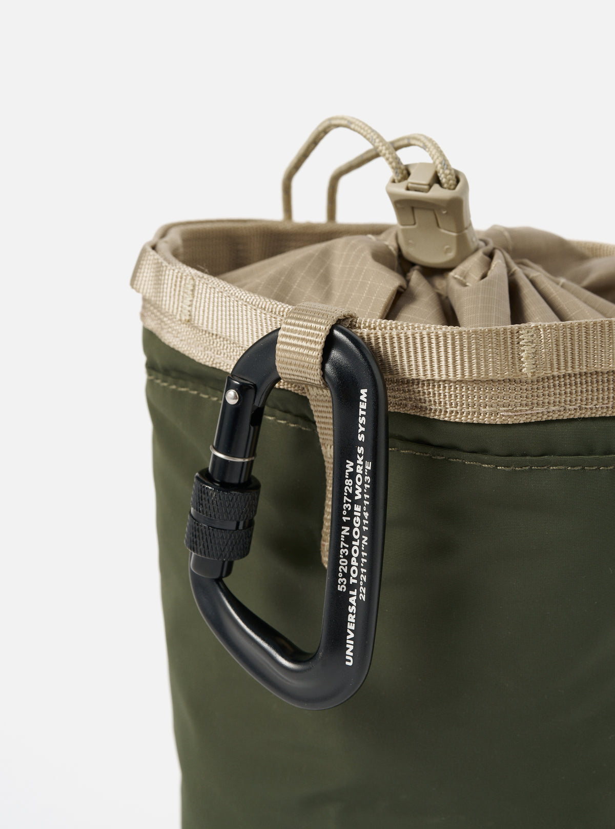 Topologie x Universal Works Rifle Green UW Tech Chalk Bag