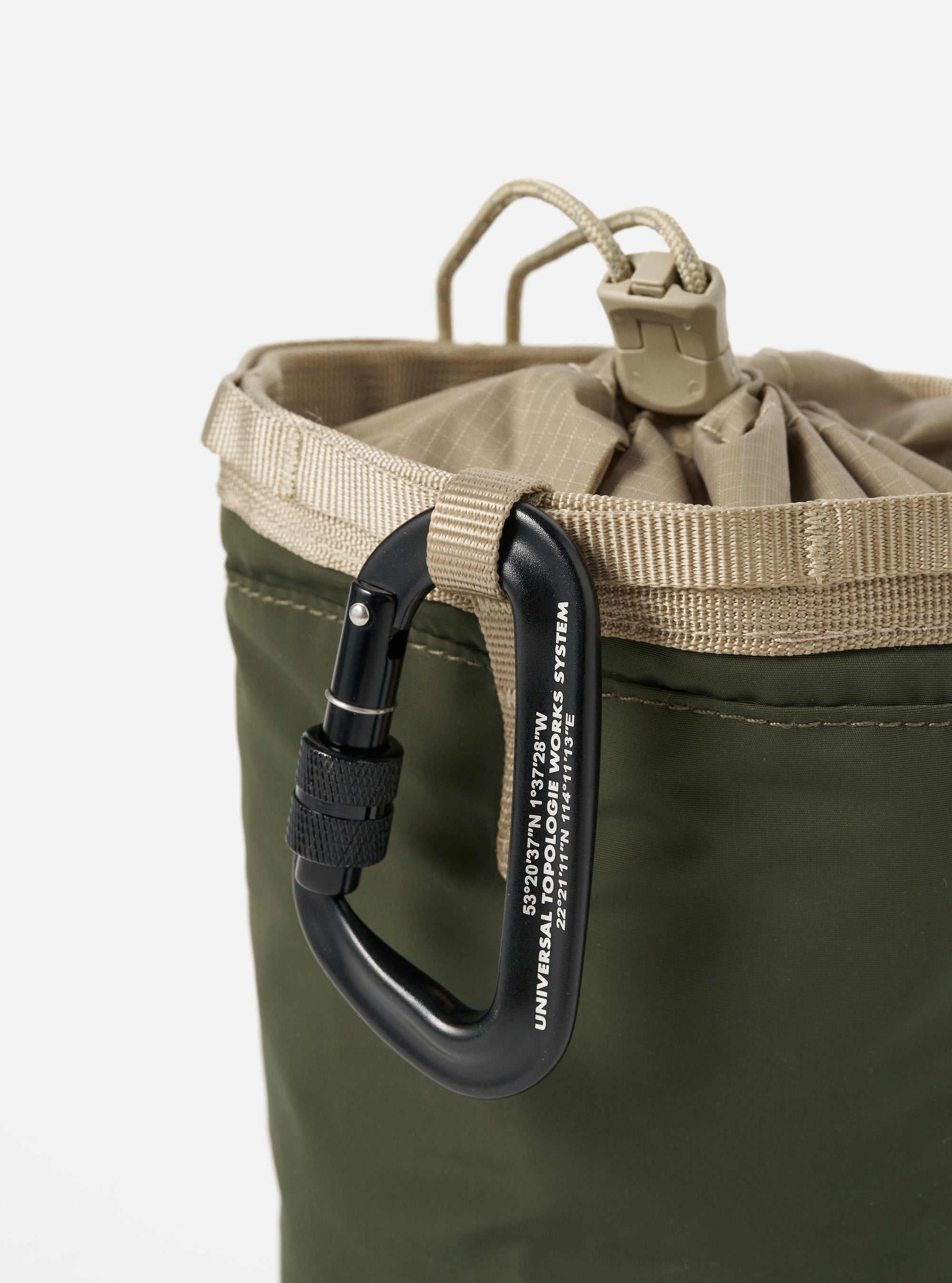 Topologie x Universal Works Rifle Green UW Tech Chalk Bag
