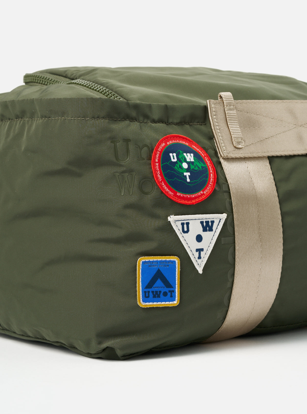 Topologie x Universal Works Rifle Green UW Tech Summit Duffle Medium