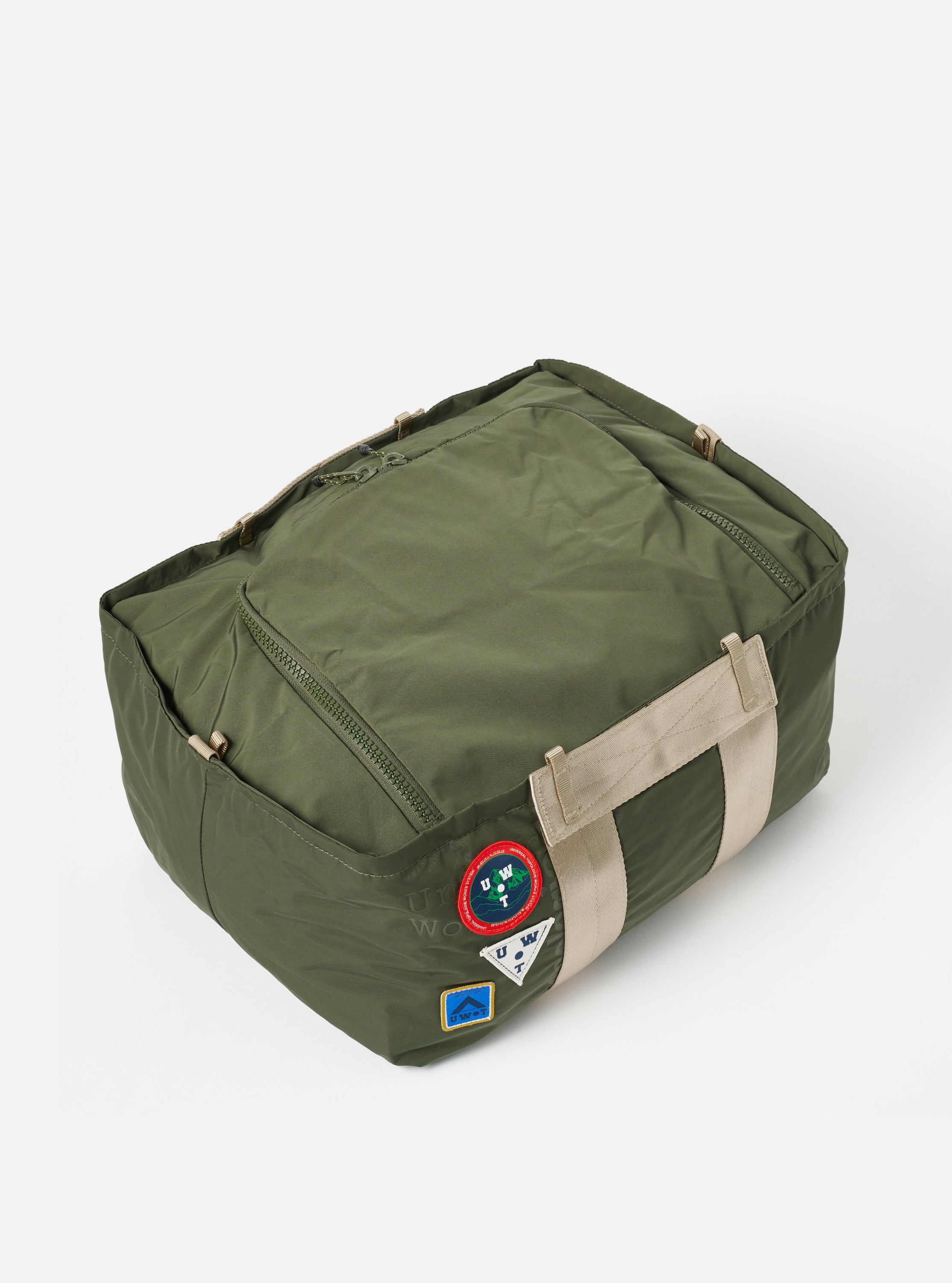 Summit Duffle Medium　Moss Topologie x Universal Works Rifle Green UW Tech Summit Duffle Medium