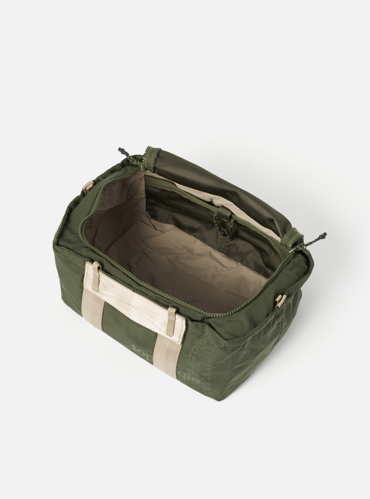 Topologie x Universal Works Rifle Green UW Tech Summit Duffle Small