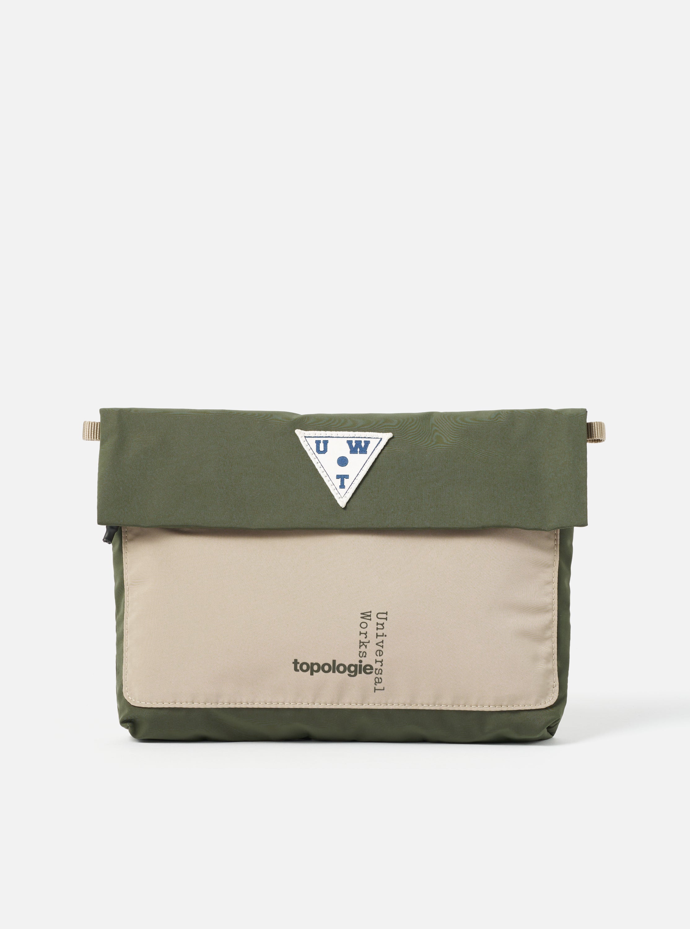 ショルダーバッグ Topologie Universal Works Musette Medium Topologie x Universal Works Rifle Green UW Tech Musette Medium