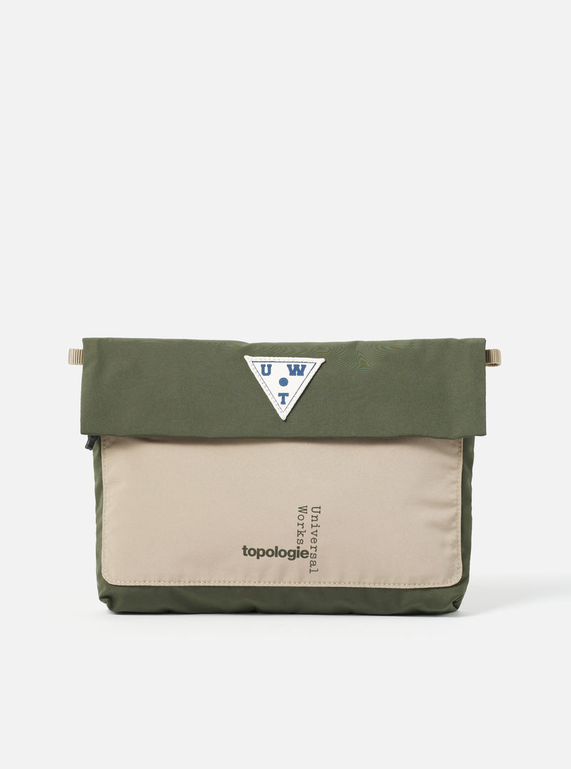 Topologie x Universal Works Rifle Green UW Tech Musette Medium