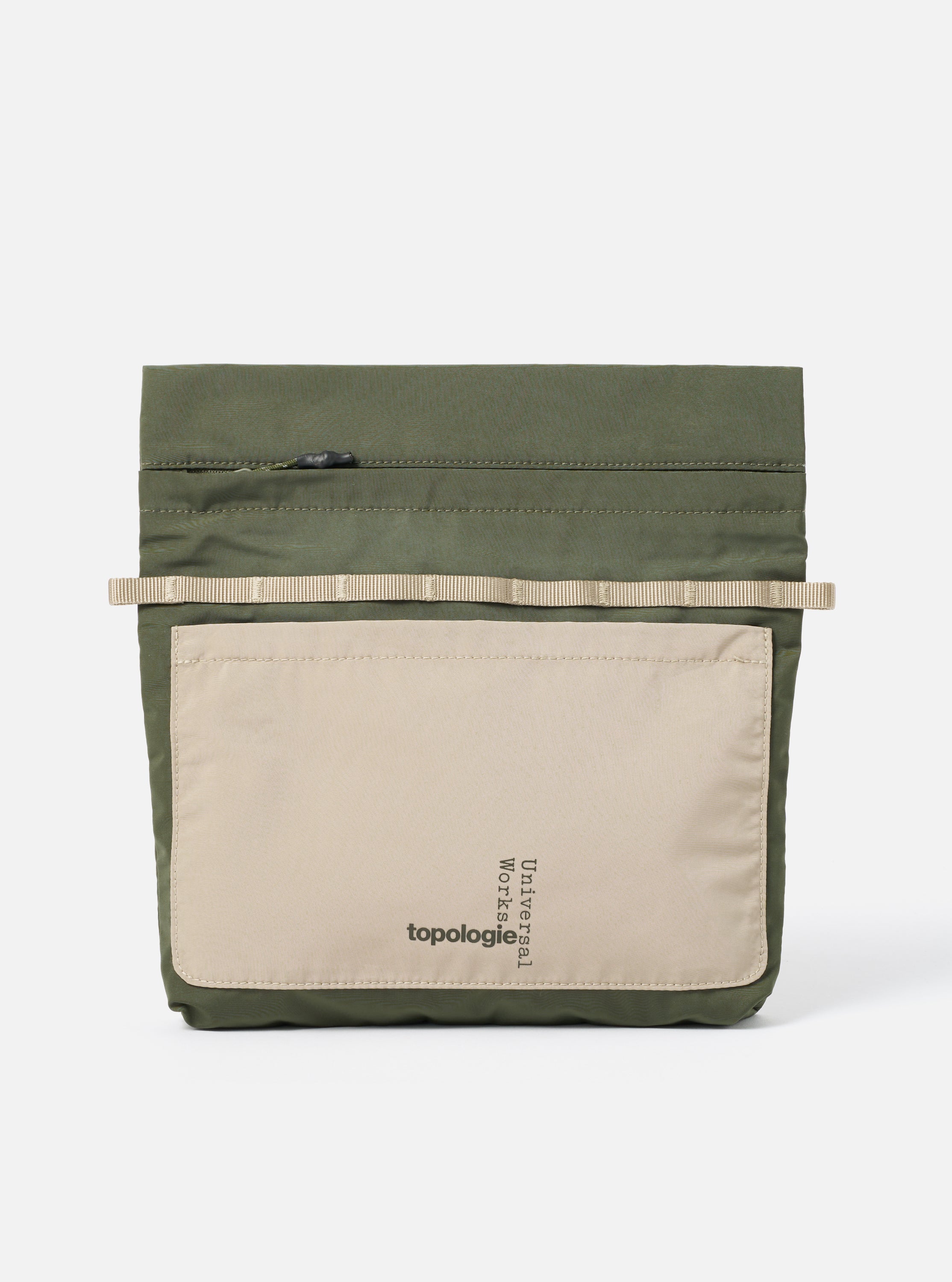 ショルダーバッグ Topologie Universal Works Musette Medium Topologie x Universal Works Rifle Green UW Tech Musette Medium