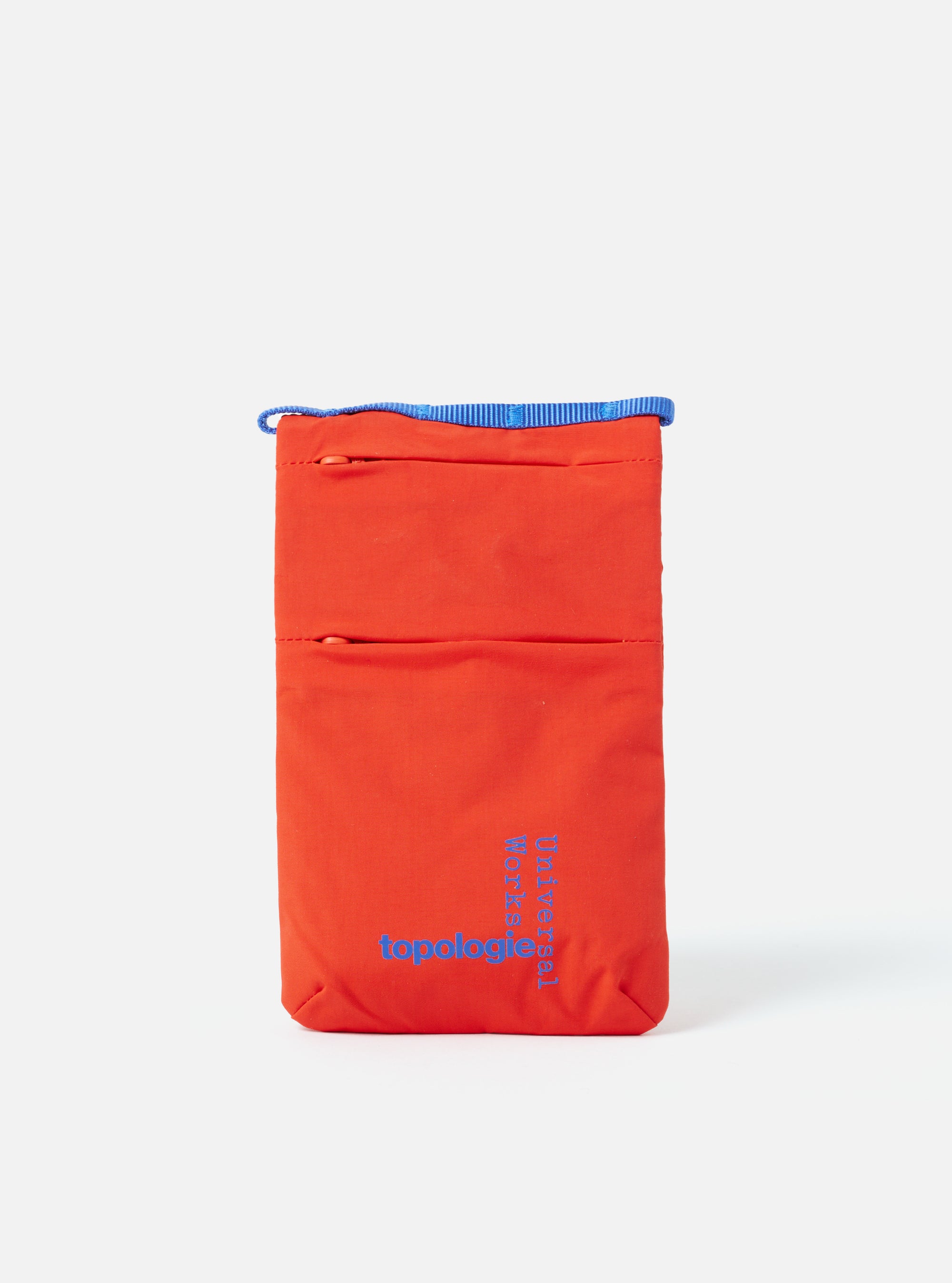 Topologie x Universal Works Red UW Tech Phone Sacoche